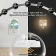 thumbnail image 4 of Yayeee 2-Pack Plug in LED Night Lights with Light Sensors Motion Detectors, Beige Mountain, 4 of 7