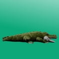 thumbnail image 4 of Realistic Crocodile Stuffed Animal Plushies Lifelike Animal Plush Toys Simulation Animals Super Soft Stuffed Toy, 4 of 7