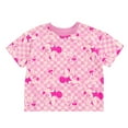 thumbnail image 4 of Disney Minnie Mouse Big Girls' 2-Piece Top and Shorts Set Checkerboard Minnie, 4 of 7