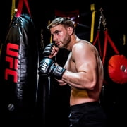 UFC Official Gloves - Mens XS Leather MMA Gloves with UFC Official Pro Competition Fight Gloves - 2 Piece