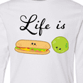 thumbnail image 4 of Inktastic Life Is Sublime- Cute Food Pun Long Sleeve Youth T-Shirt, 4 of 5