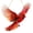 Red, variant on Agiufgs Acrylic Hummingbird Sun Catcher, Creates Colorful Prism Light Reflections, for Window Terrace Balcony Christmas, Green