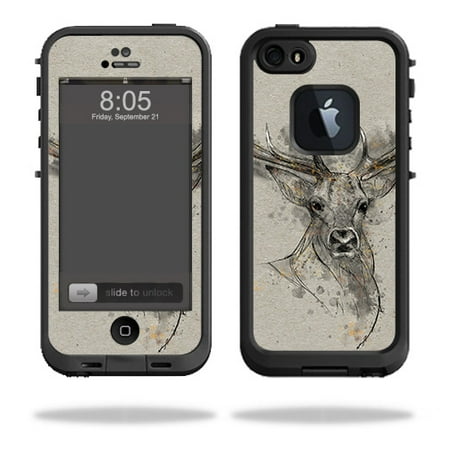 Skin For Lifeproof iPhone 5/5s/SE Case fre - Ink Buck | MightySkins Protective, Durable, and Unique Vinyl Decal wrap cover | Easy To Apply, Remove, and Change