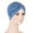 Blue, variant on Bucket Hat for Women ，Summer Clearance Women Solid India Muslim Ruffle Chemo Hat Headwear Head Wraps Turbans Beanie Cap Headwraps