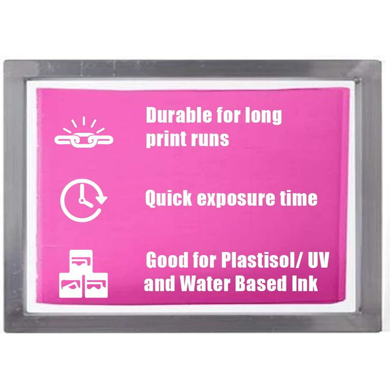 Ecotex Water Resistant Blue Screen Printing Emulsion | SPD Gallon - 128oz