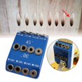 thumbnail image 3 of Guía de broca para de de cable Instalación de poste de madera con ajuste de tornillo tirafondo, para horizontal de , Azul Sunnimix Plantilla de guía de orificios de perforación, 3 of 8