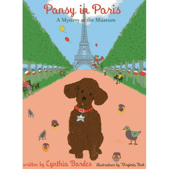 Pansy the Poodle Mystery Series: Pansy in Paris : A Mystery at the Museum (Hardcover)