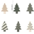 thumbnail image 3 of 6-Piece Soft Rubber Christmas Tree Pendant Set for Holiday Decorations, 3 of 6