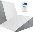 Wedge Pillow for Sleeping 10" Bed Wedge Pillow for After Surgery 1.5