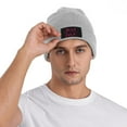 thumbnail image 4 of ZICANCN Bonnet Tricoté-Just Love Bonnet d'Hiver Doux Chaud Classique pour Hommes Femmes Rouge, 4 of 6