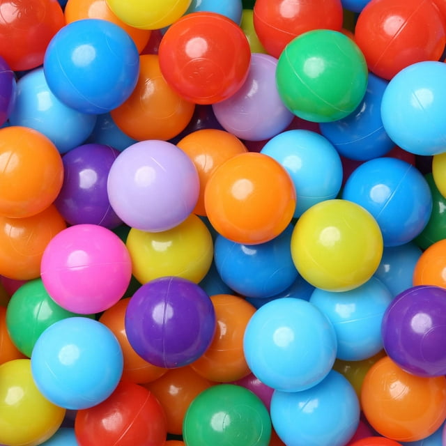 Pelotas para Fosa de Pelotas Realhaha 50 Plásticas para Bebés y Niñas