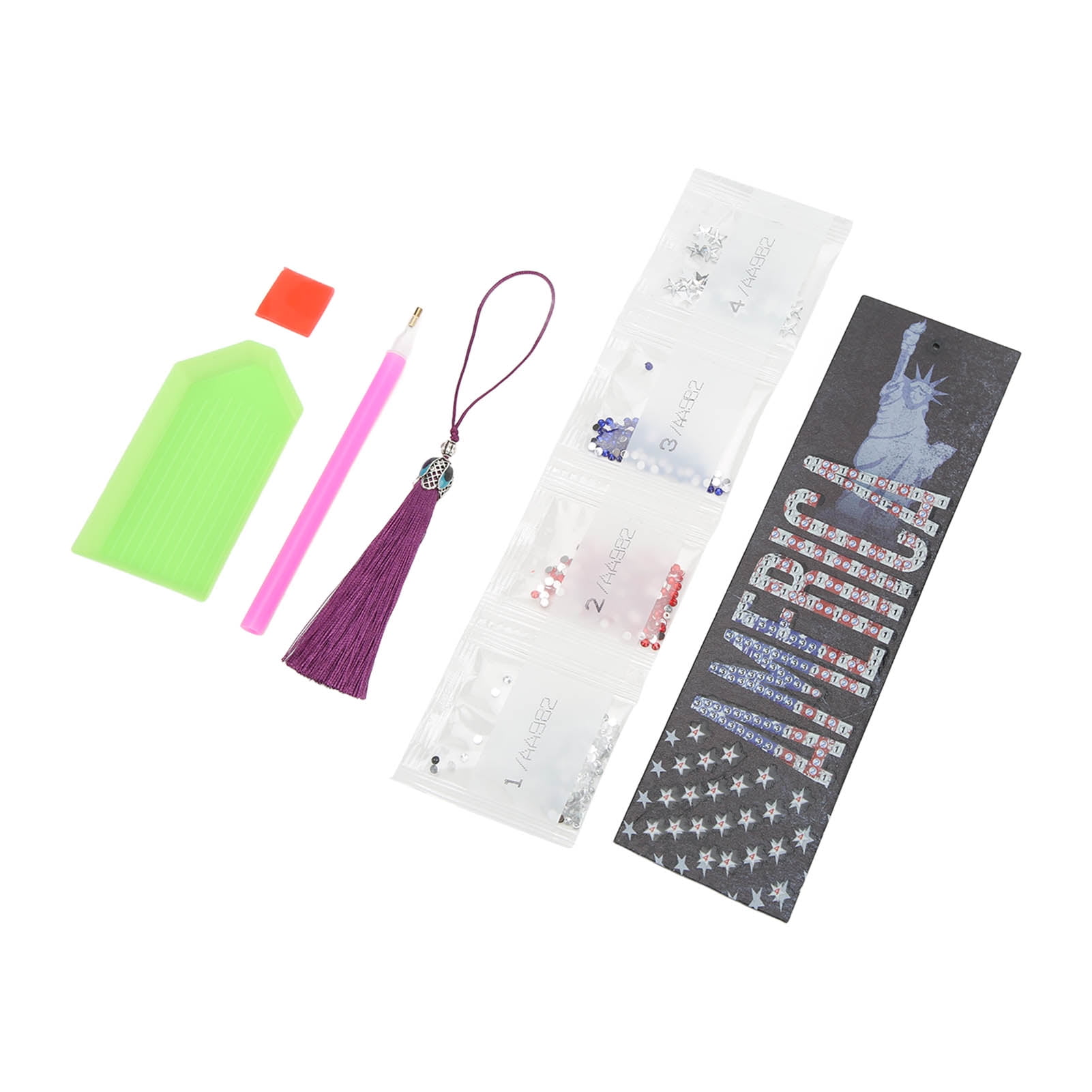 Bookmark Making Kit, Glue Cover Art Bookmarks Anti Wrinkle For DIY For