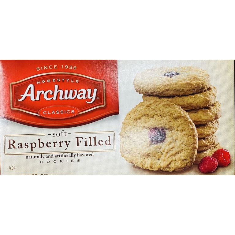 Archway Homestyle Classics Soft Raspberry Filled Cookies 9 oz 4