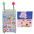 thumbnail image 2 of High Contrast Crinkle Cloth Books Visual Stimulation Make Sound Collapsible Infant Activity Crinkle Book for Travel ANGGREK Otros, 2 of 8