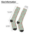 thumbnail image 2 of Balery Autumn Branches Fox and Mushrooms Printed Novelty Socks Men's Women's Crew Socks Sports Socks Knee High Socks Cotton Socks Quirky and Cool Socks, 2 of 9