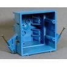 Carlon SuperBlue 2-Gang Thermoplastic Molded Wall Box BH235A