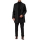 thumbnail image 2 of ABRIGO CHIC para Hombres con Solapa con Muesca y Cierre de Botón de un Solo Pecho de Peso Medio de Manga Larga 2XL Negro, 2 of 7