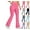 19# Hot Pink, variant on Women's Fleece Lined Pants High Waist Winter Thermal Warm Flare Leggings Hiking Yoga Pants Women with Pockets,Black L