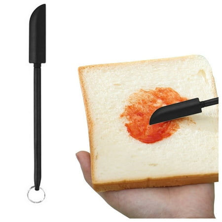 

Feiboyy Mini Silicone Telescopic Spatula Heat Spatulas Handle Size Adjustable Spatula And Scooping Spoon With Hanging Buckle For Jar Kitchen Bottles Cosmetics