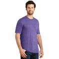 thumbnail image 4 of District Made DM130 Mens Perfect Tri Crew Tee, Purple Frost - Extra Large, 4 of 6