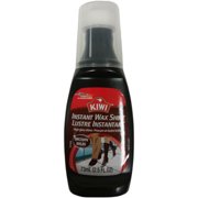 Pack of (6) Kiwi Liquid Wax Instant No-Buff Shine, Brown 2.5 oz