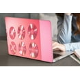 thumbnail image 5 of KSK KAISHEK Hard Protective Shell Case Cover Compatible with MacBook Air 13.6" with Touch Bar Type C + Black Keyboard Cover Model: A2681 m2 (Pink series 0979), 5 of 5