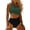 Army Green, variant on Women's One Piece Swimsuit- One Shoulder Bathing Suit Cutout Tummy Control Swimwear