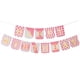 thumbnail image 1 of Wosthever 1 Uds. Conjunto de tarjeta de papel azul de 16,4 pies para fiesta de cumpleaños decoraciones de feliz cumpleaños cartel de feliz Kits de decoración para fiestas Rosa 16.4 pies, 1 of 6