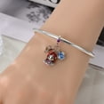 thumbnail image 3 of Jeffery Charms for Women Bracelet Unicorn Princess Clown Ferris Wheel Pendant,Mermaid Princess,Princess, 3 of 6
