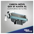 thumbnail image 3 of Gillette Mach3 Aqua Grip Repuestos Para Afeitar 3 pzas, 3 of 5