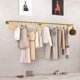 thumbnail image 1 of Estante de Ropa LUVODI Dorado 180cm Perchero Industrial Ahorro de Espacio, 1 of 10
