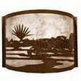 thumbnail image 2 of Meyda Tiffany 23832 Alligator 9" Tall Wall Sconce - Rust, 2 of 2