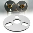 thumbnail image 3 of Carrete Vacío de Aleacio de Aluminio de 10 Pulgadas, Carrete Vacío de Cinta de Sonido de Carrete Abiore Con 3 Orificios, Parac para, 3 of 7