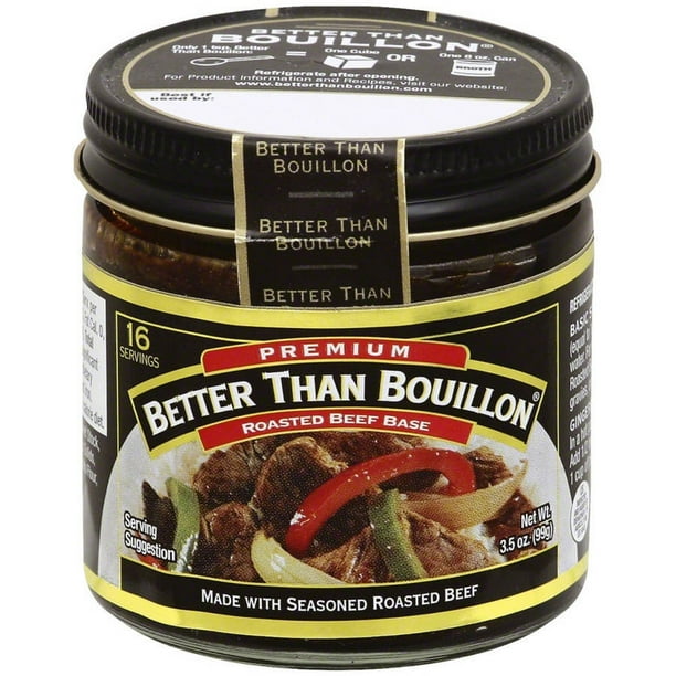 Better Than Bouillon Premium Roasted Beef Base, 3.5 oz, (Pack of 8