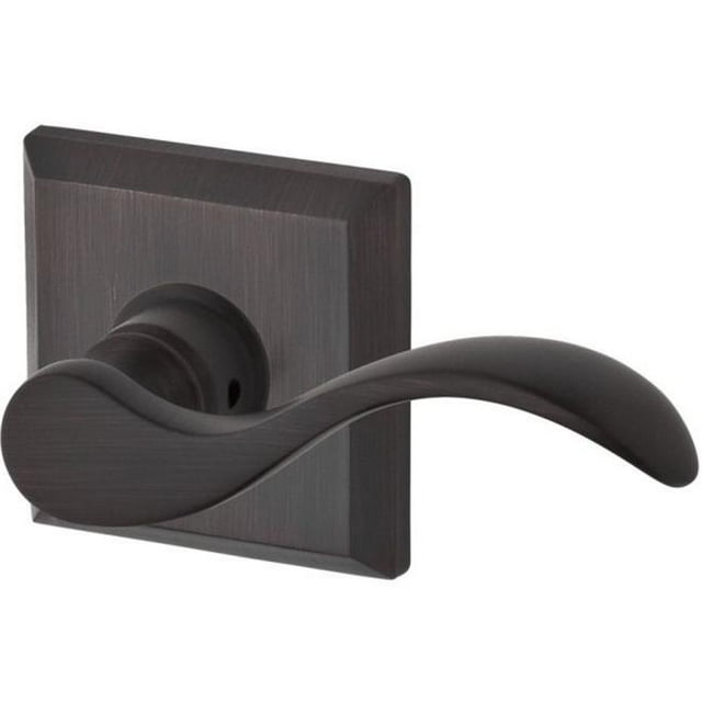 Baldwin HD.CUR.R.TSR.112 Half Dummy Right Hand Curved Lever & Traditional Square Rose, Venetian Bronze