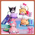 thumbnail image 2 of LLavero de muñeca de coche de arrastre de dibujos animados Sanrio genuino, MyMelody, Kuromi, Hellokitty, bolso escolar, colgante femenino, juguetes para niños YAOSANBAO BAO unisex, 2 of 2
