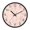 Cute Floral Pastel, variant on Voice Activated Clock with Glow Light 12 Inch Large Silent Wall Clock Battery Operated for Home Decor Cute Floral Pastel
