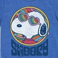 thumbnail image 3 of Peanuts - Groovy Snoopy - Toddler And Youth Short Sleeve Graphic T-Shirt, 3 of 6