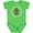 Apple Green, variant on Inktastic Babys First Christmas Gingerbread Cookie Boys or Girls Baby Bodysuit