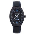 thumbnail image 2 of Men's EXN 9501 Estremo Luminous Black Leather Date Wristwatch, 2 of 2