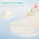 thumbnail image 5 of PTOOTP 1 par de zapatillas deportivas para mujer, zapatillas para correr, zapatillas deportivas para niñas, zapatillas deportivas, zapatillas de tenis, zapatillas de moda, talla 38, 5 of 8
