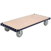 Global Industrial  60 x 30 in. Adjustable Panel & Sheet Mover Truck, Blue - 1200 lbs