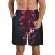 thumbnail image 1 of Balery Mesmerizing Pink Jellyfish Traje de Baño Estilo Hawaiano para Hombre, Shorts de Secado Rápido con Bolsillos-Small, 1 of 6