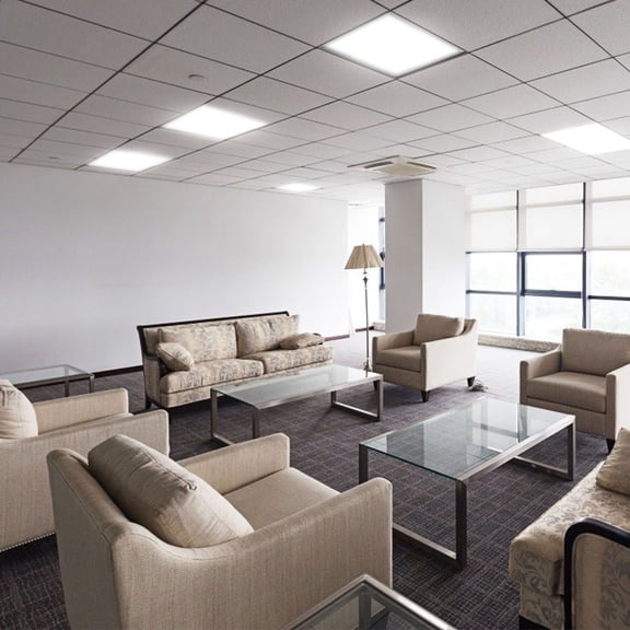 48W 2x2 LED Panel Light - 5800LM Ultra-Bright Ceiling Troffer