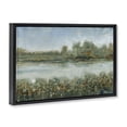 thumbnail image 4 of Stupell Industries Vegetation Lining River Landscape & Nature Painting Black Floater Framed Canvas Art Print Wall Art, 31 x 21, 4 of 10