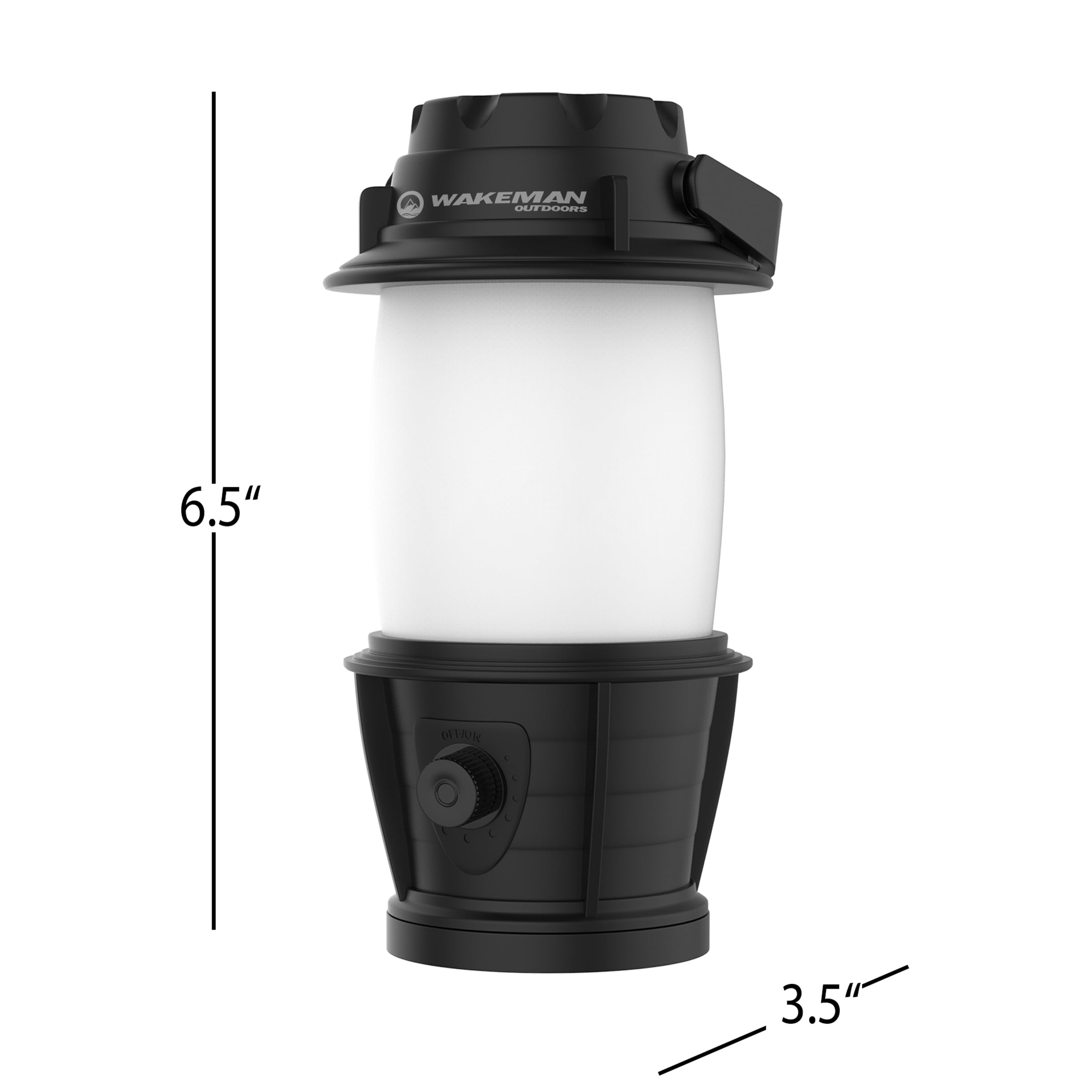 LED Pop Up Camping Lantern with a Flame Effect - Camping Lanterns