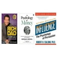 thumbnail image 1 of Rich Dad Poor Dad + The Psychology of Money+ Influence , 1 of 1