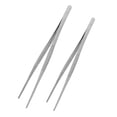thumbnail image 3 of EeaseMX 2 pinzas de acero inoxidable para carne, pinzas para cocinar alimentos, pinzas para barbacoa, 3 of 7