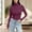 001 Wine, variant on Hvot&aat Women's Turtleneck Long Sleeve Basic Thermal Layering Tops Solid Color Slim Fit Pullover Tees