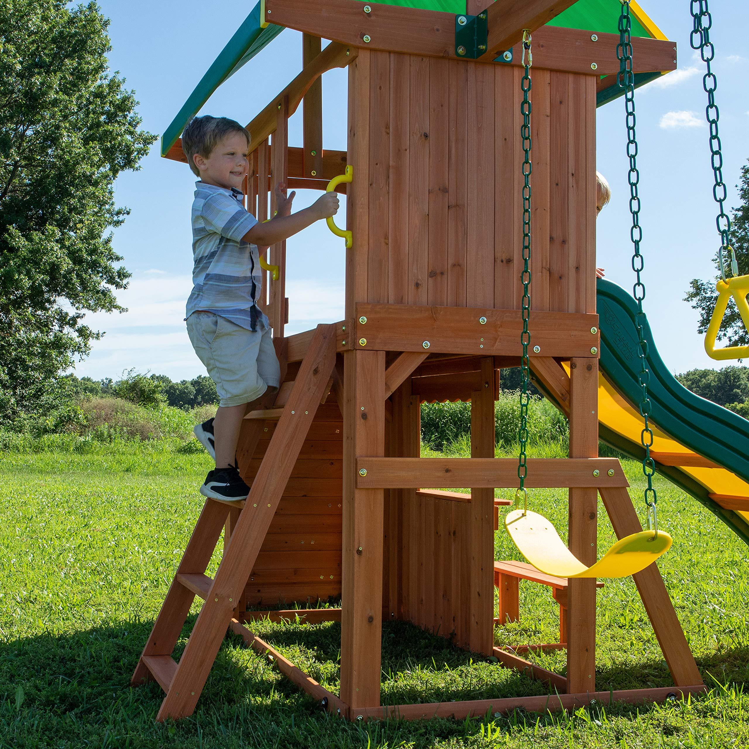 somerset cedar swing set